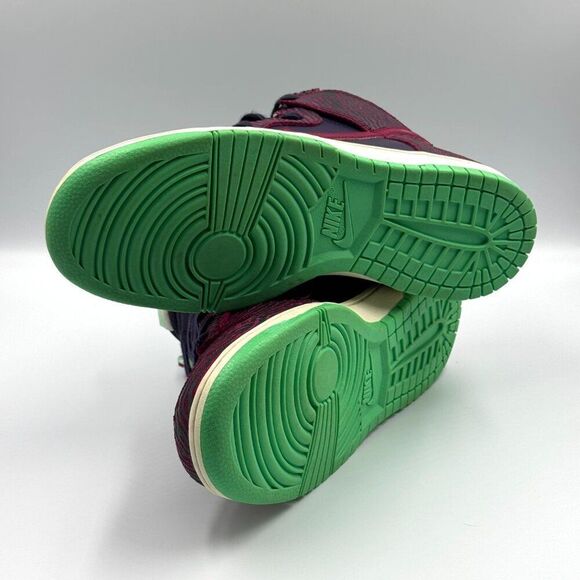 Wmns Nike Dunk Hi Skinny Print 'Purple Dynasty' - Picture 8 of 10